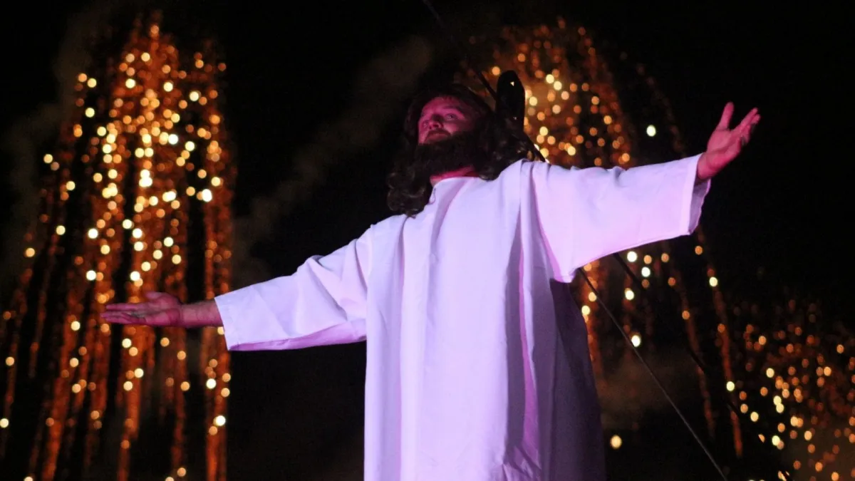 Canoinhas realiza 20ª edição da encenação da Paixão de Cristo no Salto d’Água Verde