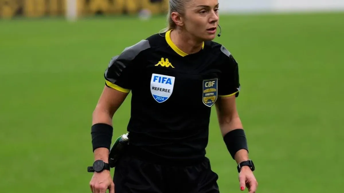 Catarinense estreia no apito da Série A em rodada histórica para arbitragem feminina