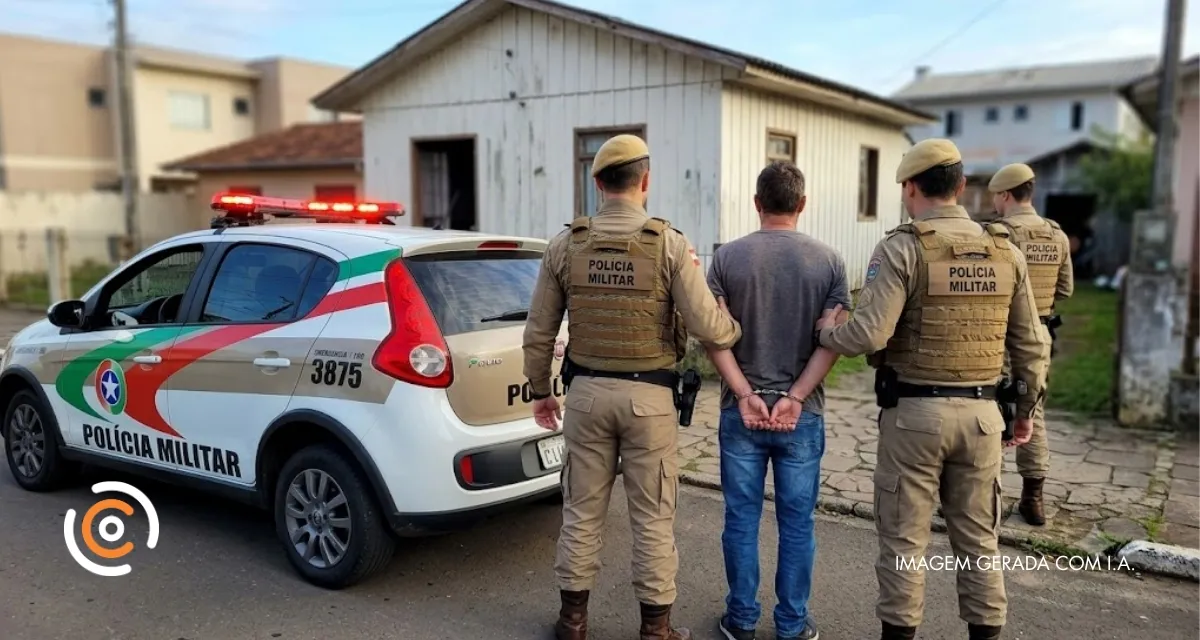 Polícia Militar recaptura em Canoinhas foragido condenado por homicídio