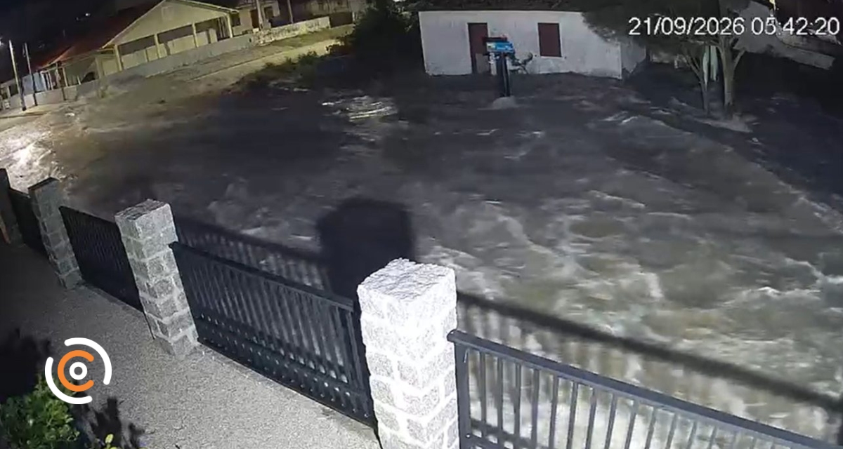 Tsunami meteorológico provoca alagamentos e danos no litoral de SC