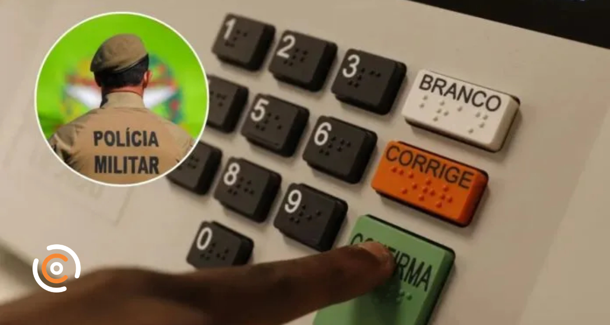 Eleições 2026: PM registra 122 ocorrências eleitorais durante votação em Santa Catarina