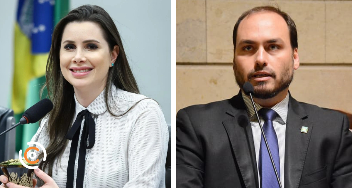 Carol De Toni e Carlos Bolsonaro são eleitos senadores por Santa Catarina