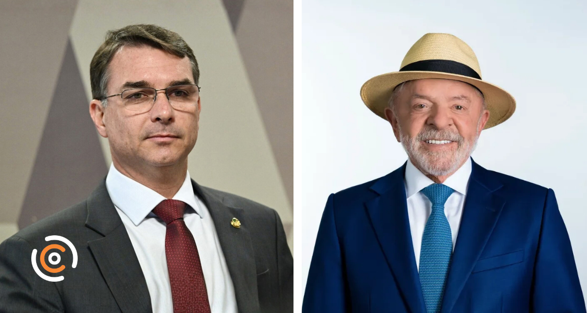Flávio Bolsonaro e Lula disputarão segundo turno da eleição presidencial