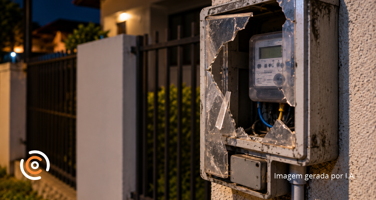 Vizinho é suspeito de danificar instalação elétrica de residência em Três Barras