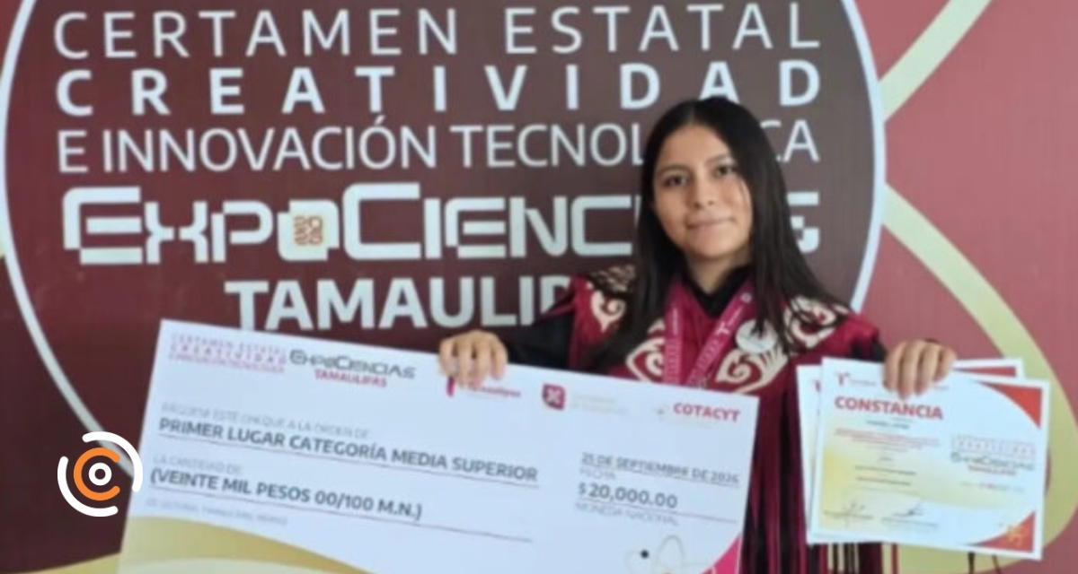 Adolescente cria extintor que apaga fogo com som e conquista medalha de ouro internacional