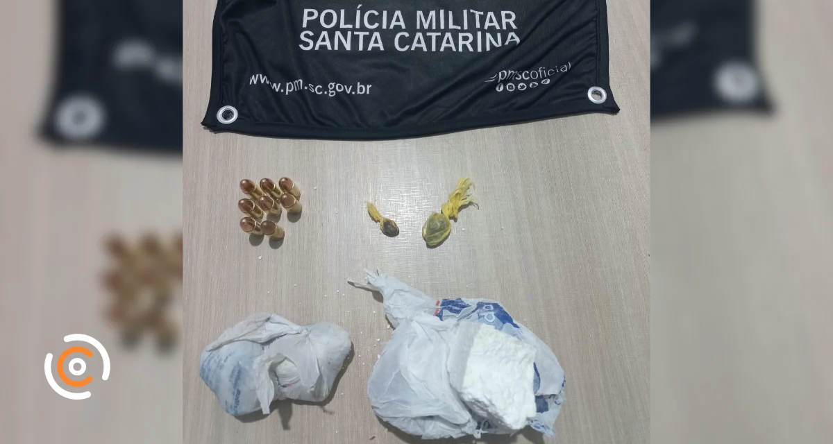 Polícia Rodoviária apreende drogas e munições durante abordagem em Três Barras