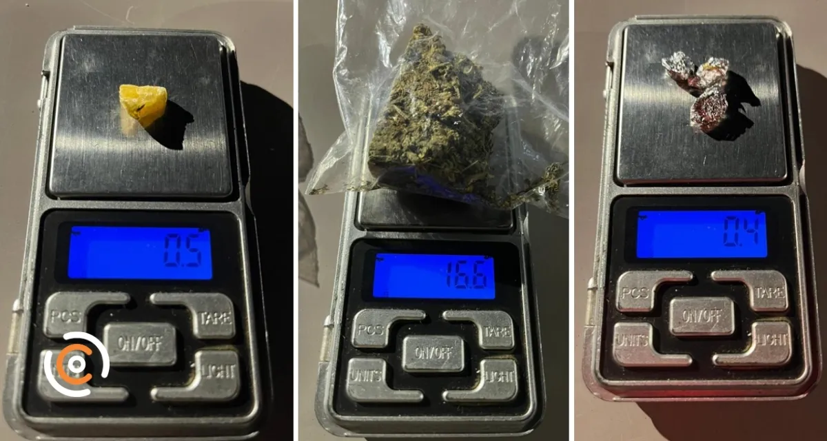 Abordagem da PM apreende drogas e identifica condutor sem CNH em Mafra