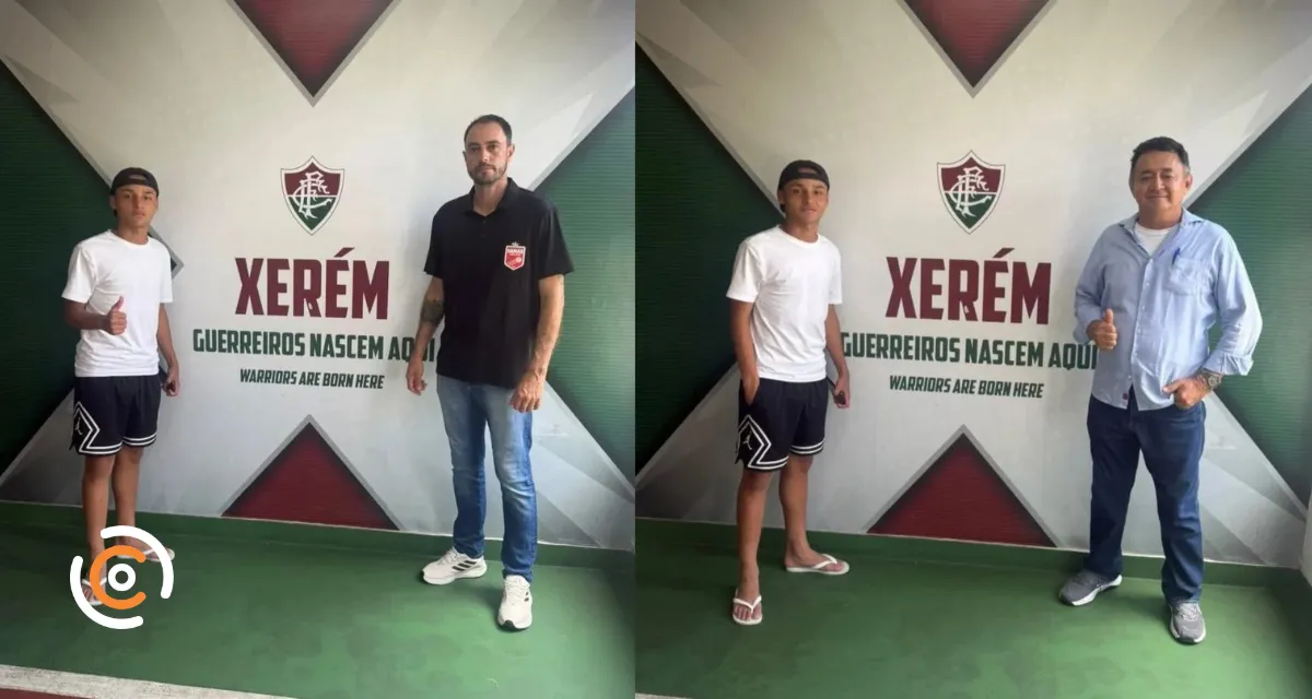 Aos 16 anos, atleta do Samas Sport Club inicia trajetória no Fluminense