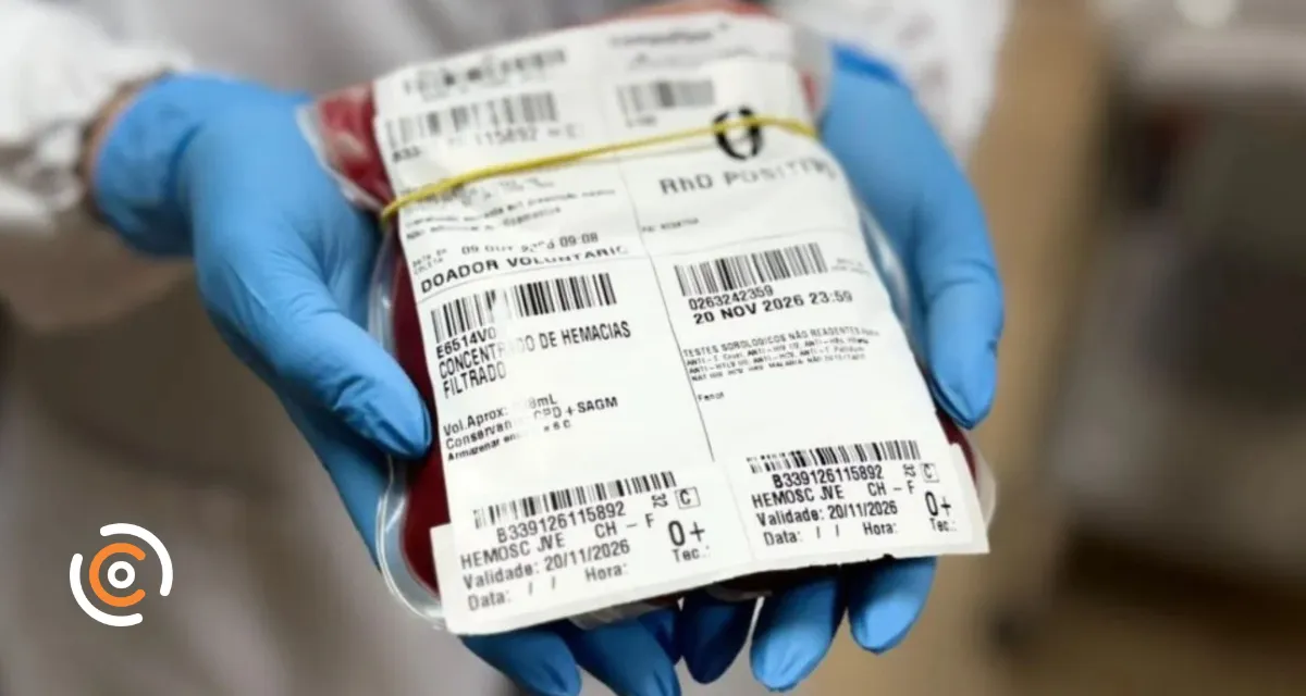 Santa Catarina realiza transporte inédito de sangue raro na cabine de avião comercial